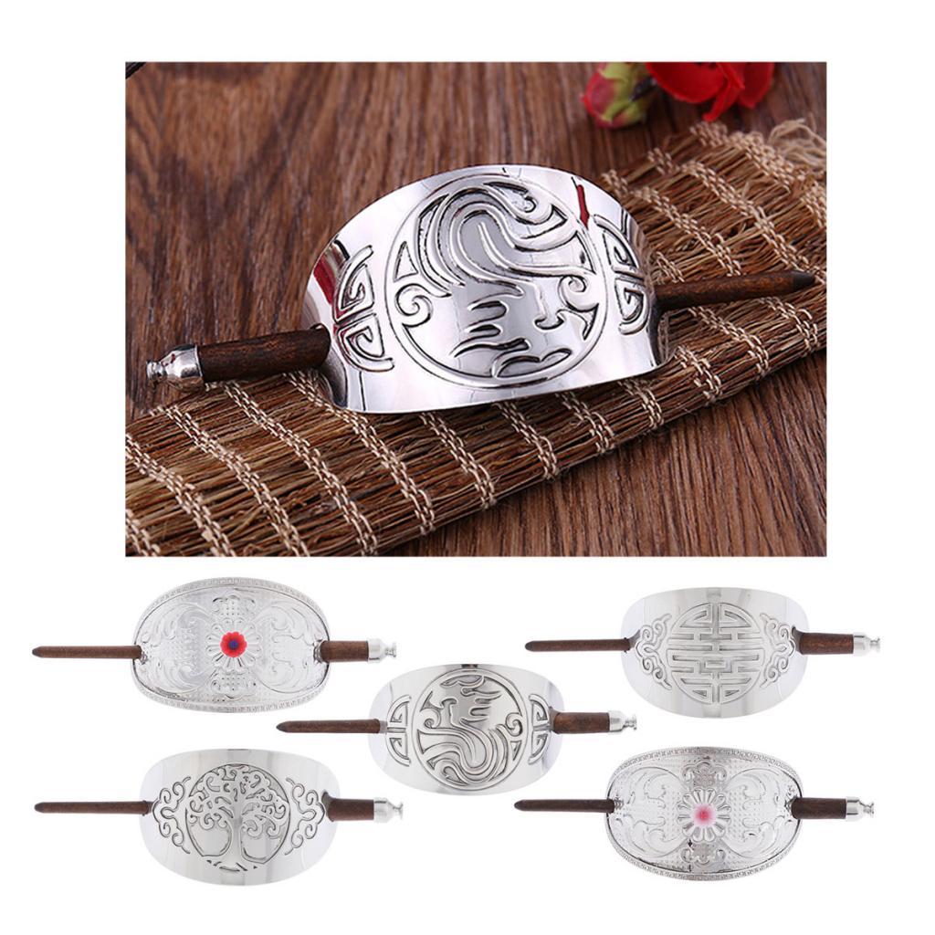 Viking Hair Stick Metal Hair Clip Vintage Style Barrette Hair Women