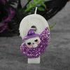 Creative Skull Number Candles for Halloween and Birthday Party Decor