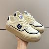 Hong Kong style board shoes autumn new color matching simple casual shoes student sports running shoes