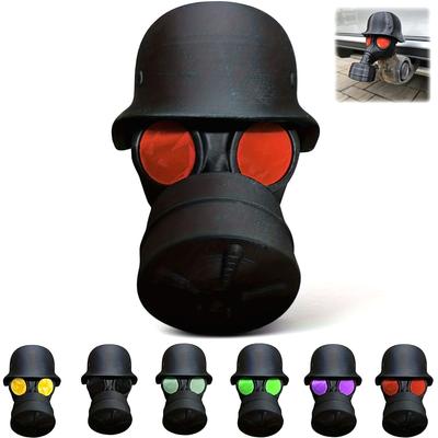 Cover Cap for Trailer Coupling, Fun Helmet Trailer Hitch Cover, Trailer Coupling Protective Cap, Car Decoration Accessories