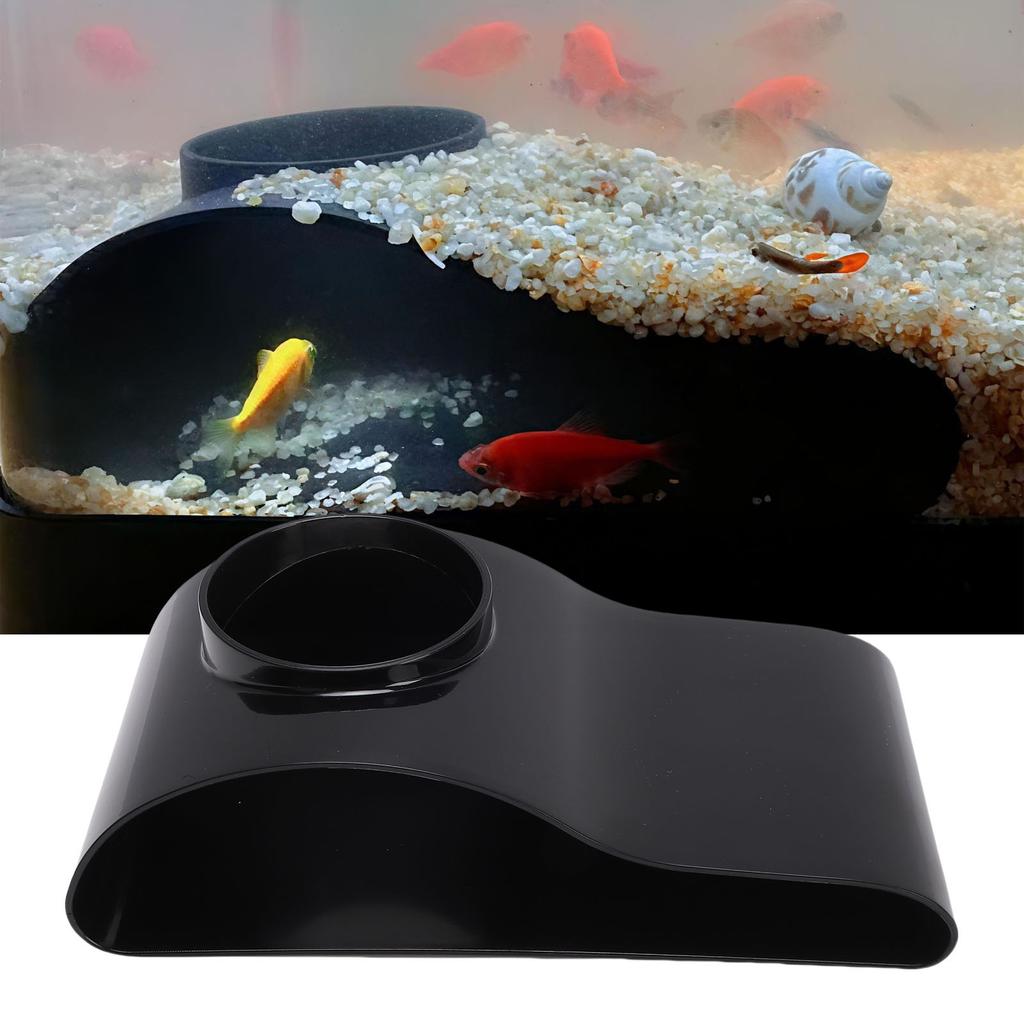 Aquarium Ondergrondse Tunnel Plastic Aquarium Ondergrondse Grot voor Vissen Garnalen Vissen Decoratie