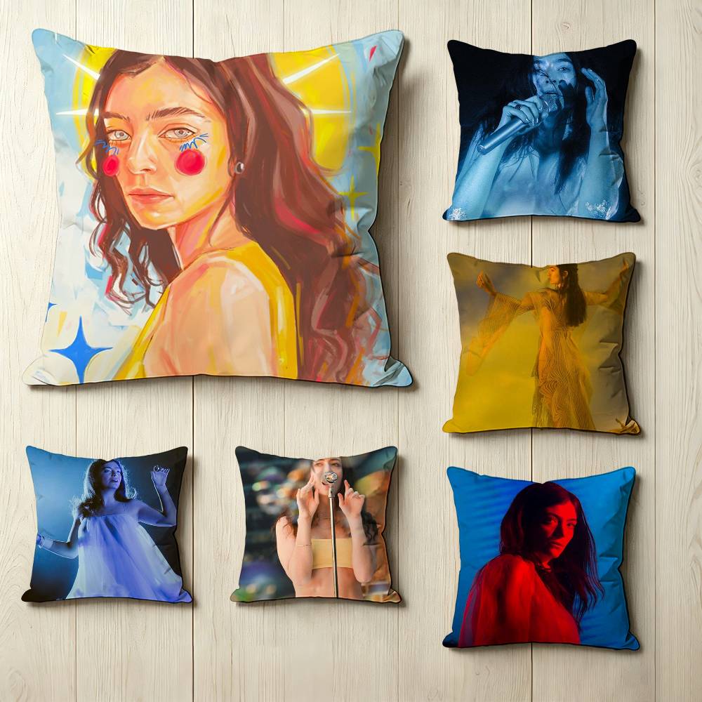 Pop artist LLorde SSolar Power Square DoubleSided printed Pillow Case Bedroom Bedside Pillow Sofa Cushion Cover