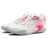 Li Ning Comfortable Cushioning, Wear Resistant Low Top Basketball Shoes Men's Pink ABPS047-2
