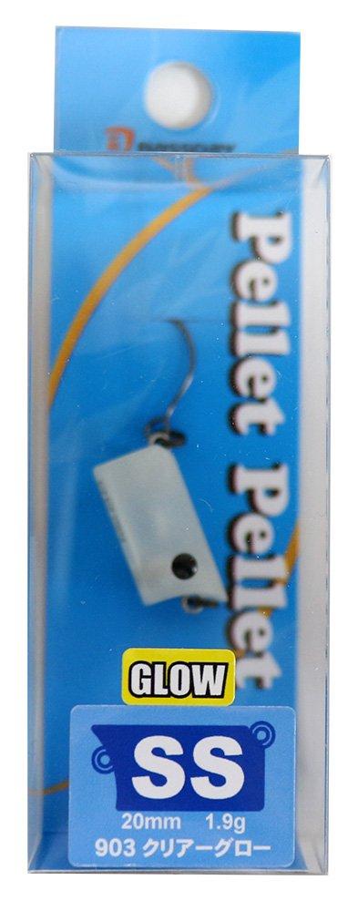 

Bassday Crankbait Pellet SS 20mm Clear Glow Lure 1.9g #903