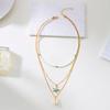 Multilayer  Starfish Sea Shell Beads Necklaces for Women Bohemian Starfish Conch Shell Choker Chain Summer Jewelry Gift