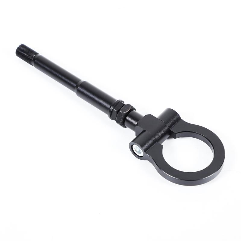 For Subaru WRX Crosstrek 2022-2024 Aluminum Alloy Red Car Forward Trailer Hook Tow Ring Bumper Tow Hook Trim Car Accessories
