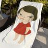 Yoshitomo Nara Art Towel Quick Drying Beach Towels Are Suitable For Swimming Pools Camping Yoga And The Gym