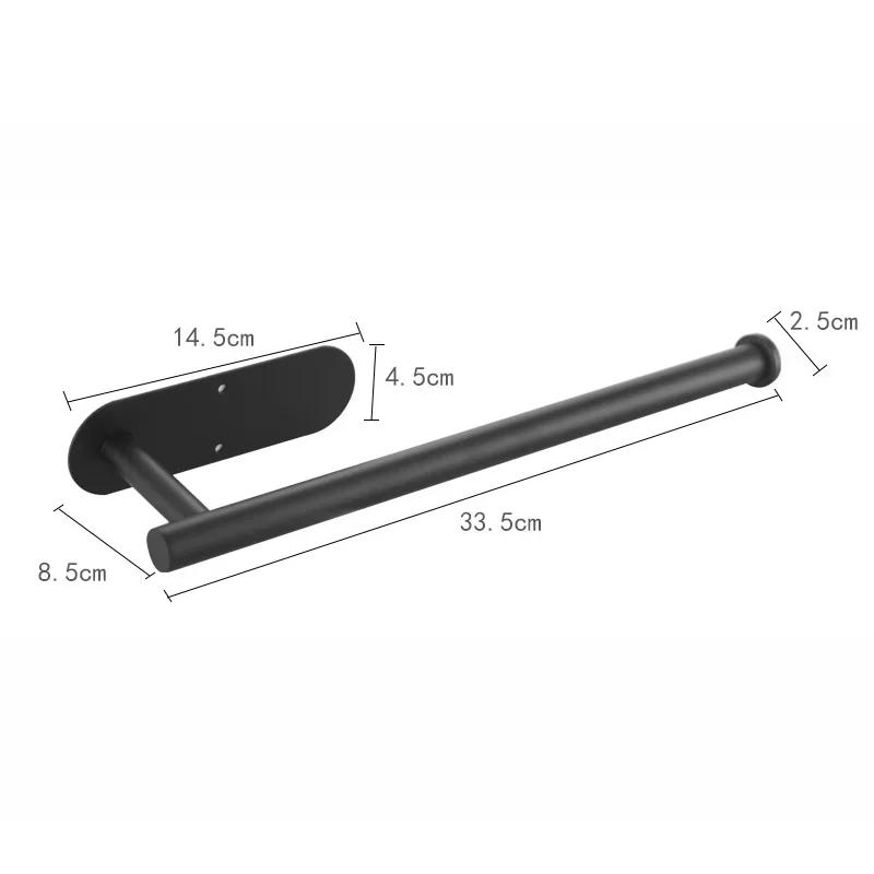 Bathroom Paper Towel Holder Stainless Steel Floor Standing Toilet Paper Holder Hole-less Bathroom Floor Standing Shelf