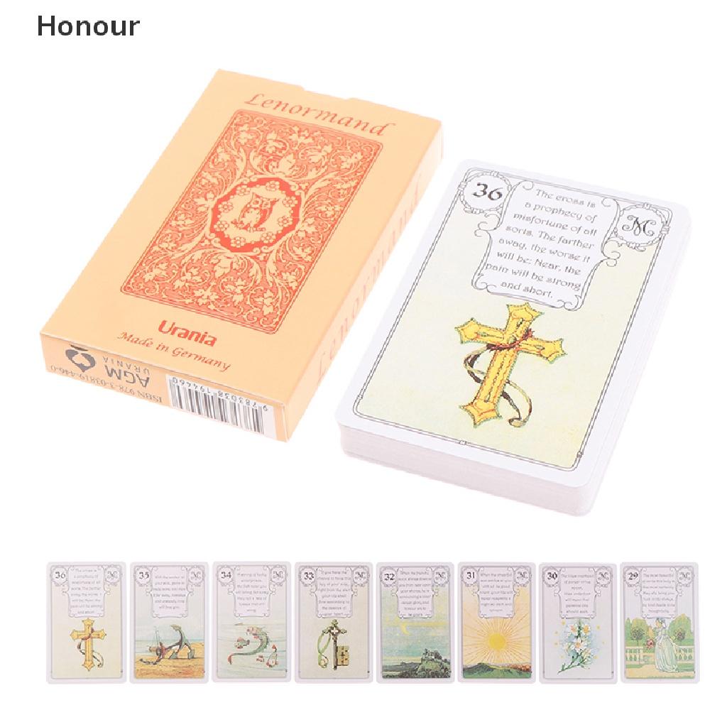 Lenormand Urania Oracle Cards Tarot Prophecy Divination Deck Party Board Game