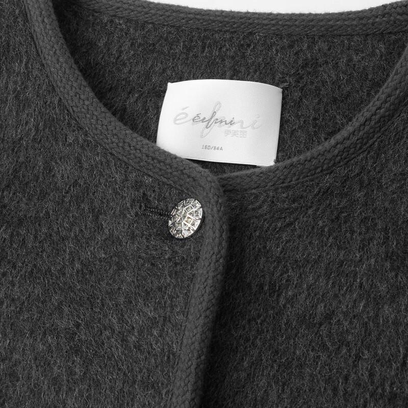 Eifini Women's Wool Blend Tweed Jacket