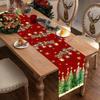 Christmas Tree Table Runner Christmas Decorations for Home 2026 Xmas Party Table Decor Navidad Gifts New Year 2026 Table Cover