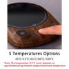 Electric Beverage Heating Plate 200W Smart Milk Tea Coffee Cup Mug Warmer For Desk 5 Temperatures With Timer Automatic Shut Off