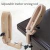 Leather Stitching Ponies Adjustable Leather Sewing Ponies Horse Clamp Leather Ponies with Sanding Strips