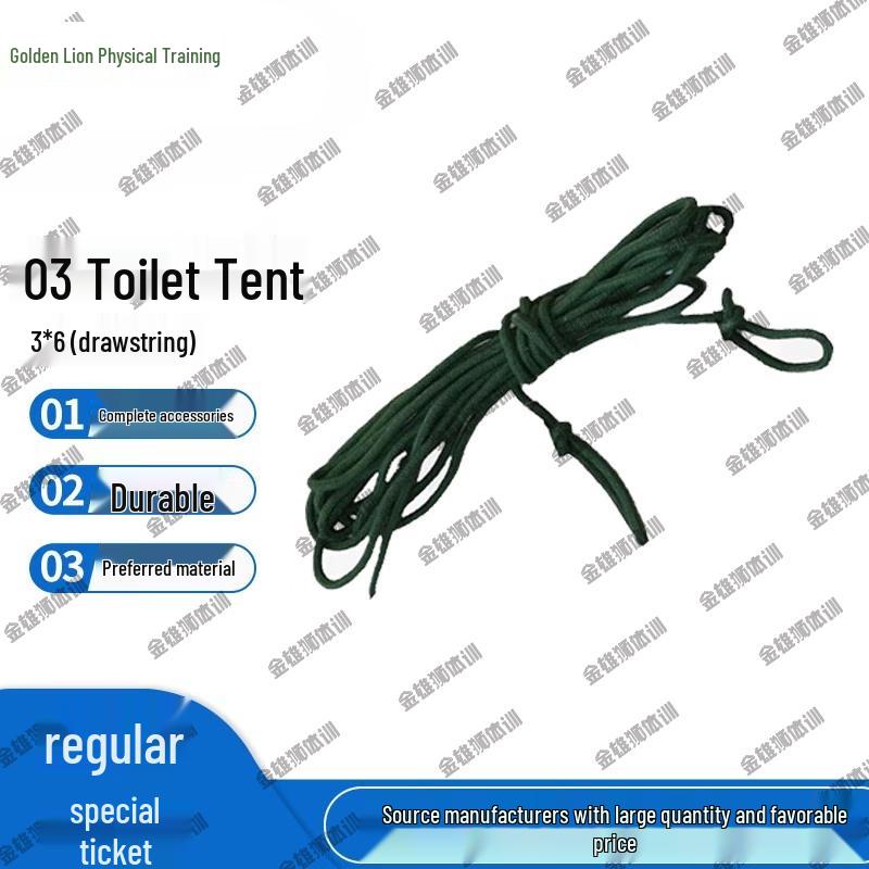 Golden Lion Outdoor Camouflage Emergency Toilet Tent