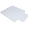 T Shaped PVC Transparent Non Slip Chair Mat with Studded Bottom for Home Office Carpet Floor
