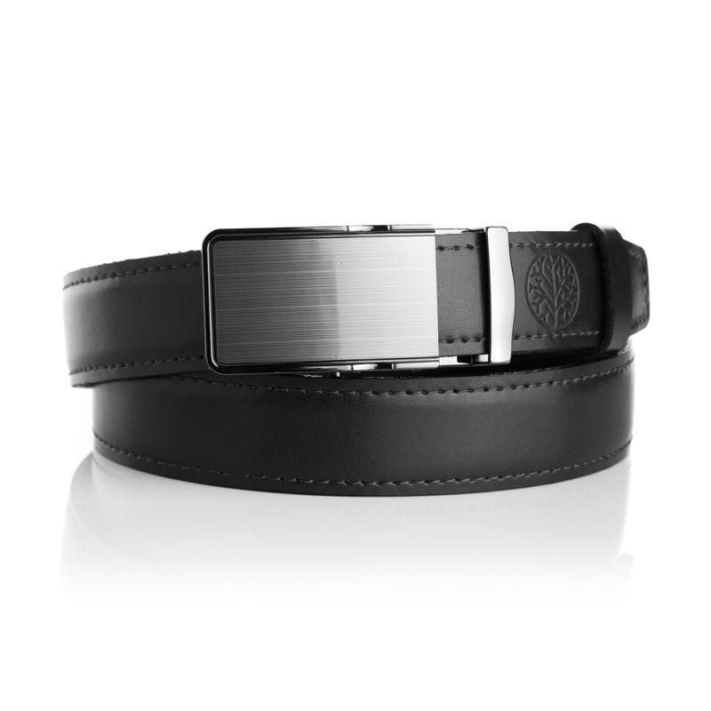AUTO-LIC30 CZ 85_K2 Men' leather belt AUTOMATIC +CERTIFICATE