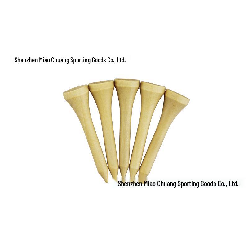 

Wooden Golf Tees - Four Specifications Available | Solid Raw Wood Pegs for Golf Balls
