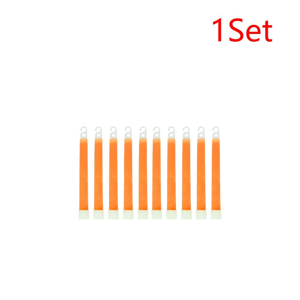 

1-2Set Glow Sticks Waterproof 6 Inch Concert Party Outdoor Emergency Light Stick with Hook Non-toxic Hiking Camping Equipment