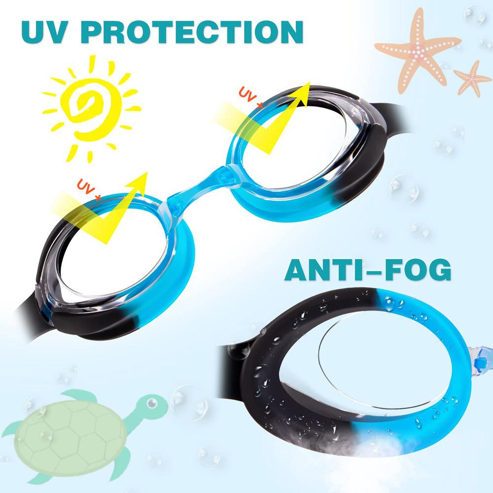 Children's Swimming Goggles High Definition Waterproof and Anti-fog Swimming Glasses