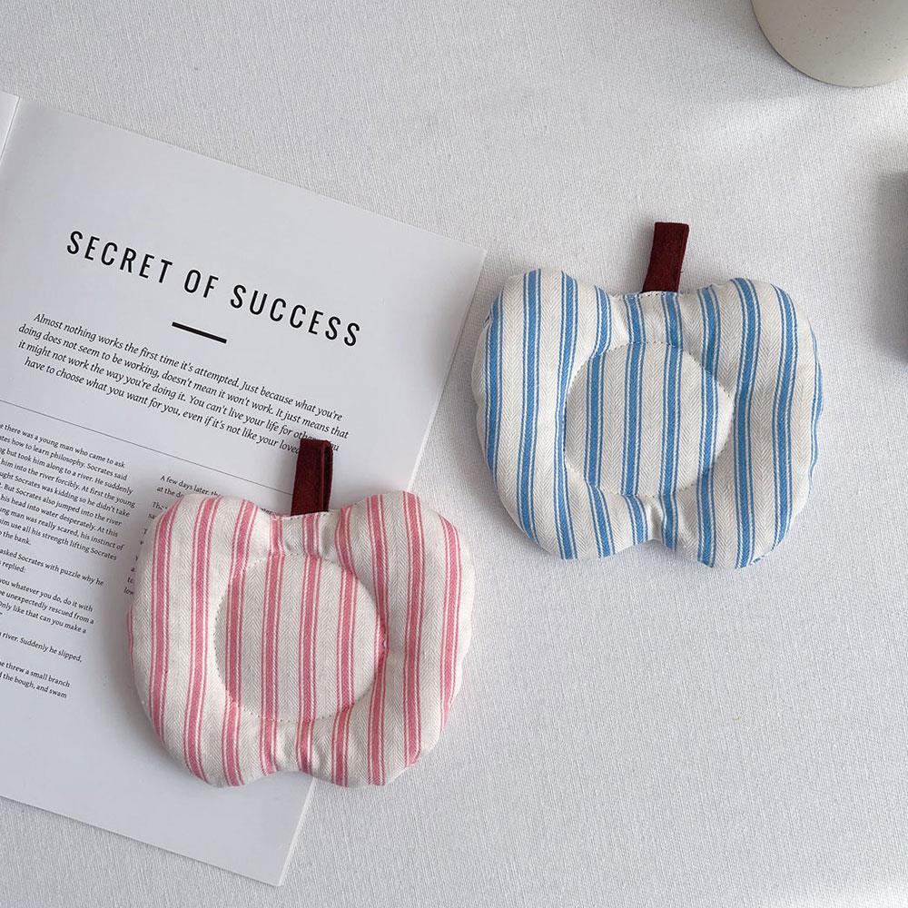 Ins Style Apple Clip Cotton Coaster Thickened Fabric Insulation Pad Table Mat Placemat Creative Cloth Art Kitchen Mat Decor