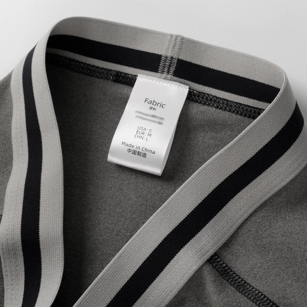 Men's Warm Long Boxer Briefs, Plus Size, Medium Waist, Wear-resistant