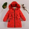 Jaqueta de desenho animado para meninas adorável inverno quente e estiloso casaco engrossado para meninas para clima frio