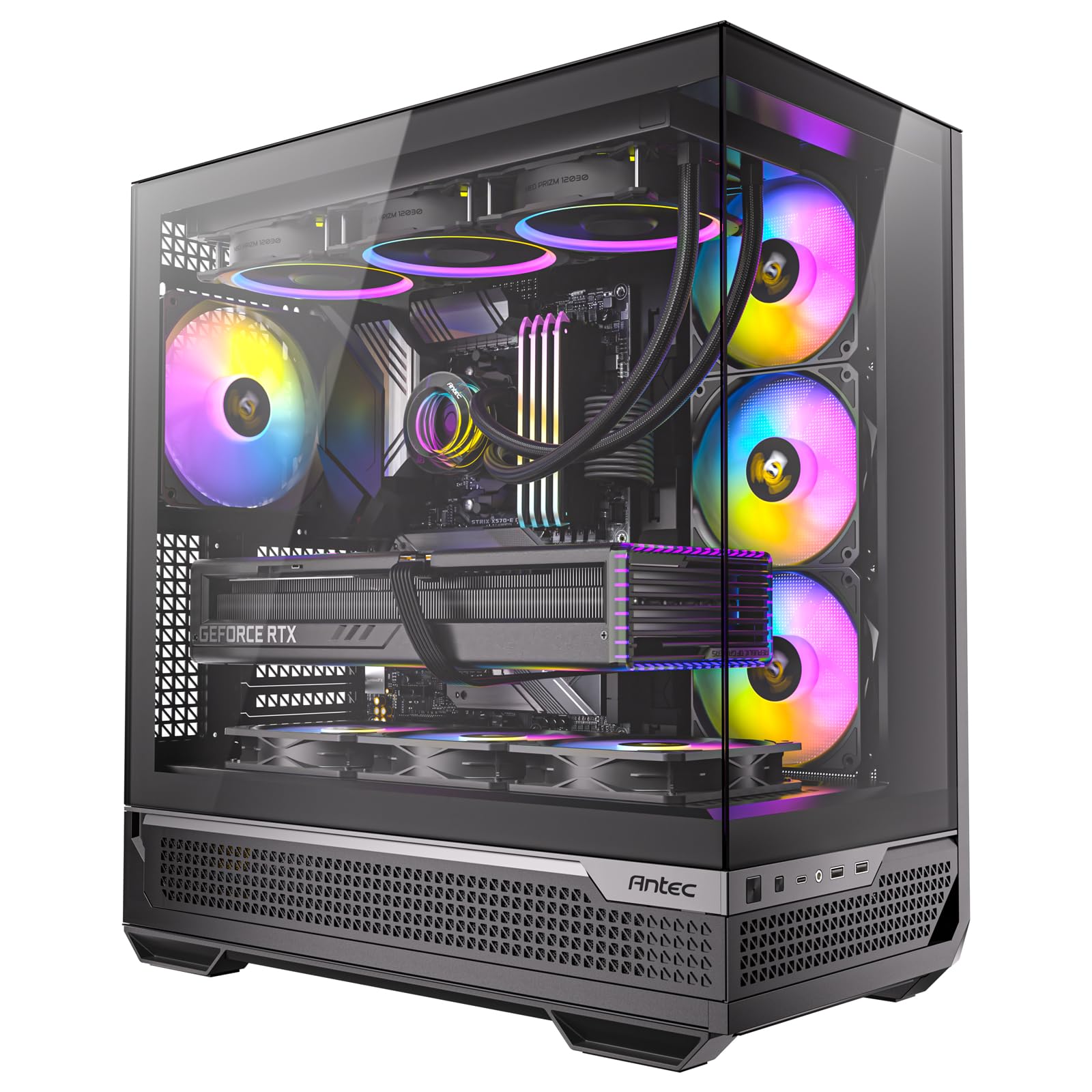 

Antec Constellation C7 ARGB Cooled Mid-Tower PC Case with Tempered Glass Panel