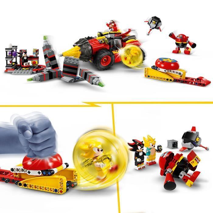 LEGO® Sonic the Hedgehog 76999 Super Sonic contre Egg Drillster, Avec Shadow et Dr. Eggman