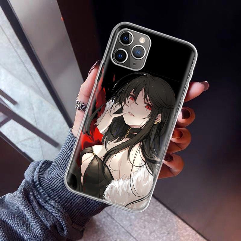 Japanese Style Anime Phone Case For iPhone 17 Air 11 13 Mini 14 15 Plus 16 12 Pro Max 16E SE 7 8 Pattern Soft TPU Back Cover  17