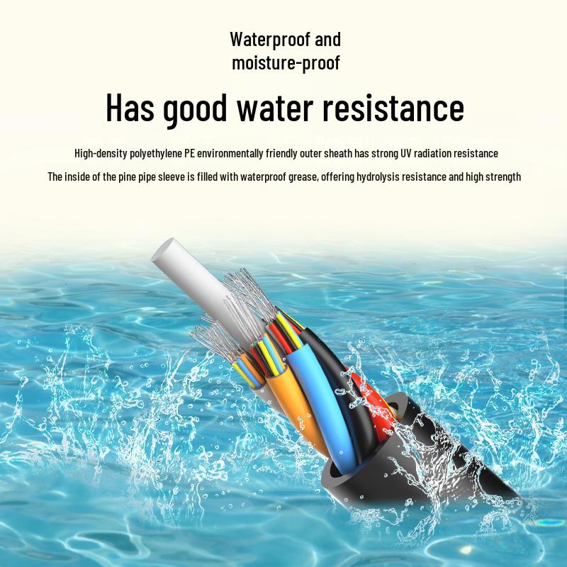 Suhao GYFTZY 36-Core Single-Mode Outdoor Flame-Retardant Fiber Optic Cable