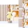 Plush Shy Cat Holding Fish Toy Pendant With Soft Short Pile For Kids And Collectors
