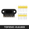 TOF050C/400C Lazer Mesafe Ölçüm Sensörü Modülü ToF Uçuş Süresi Mesafe IIC Çıkışı 4M VL6180X Arduino STM32 için Optik Kapaklı