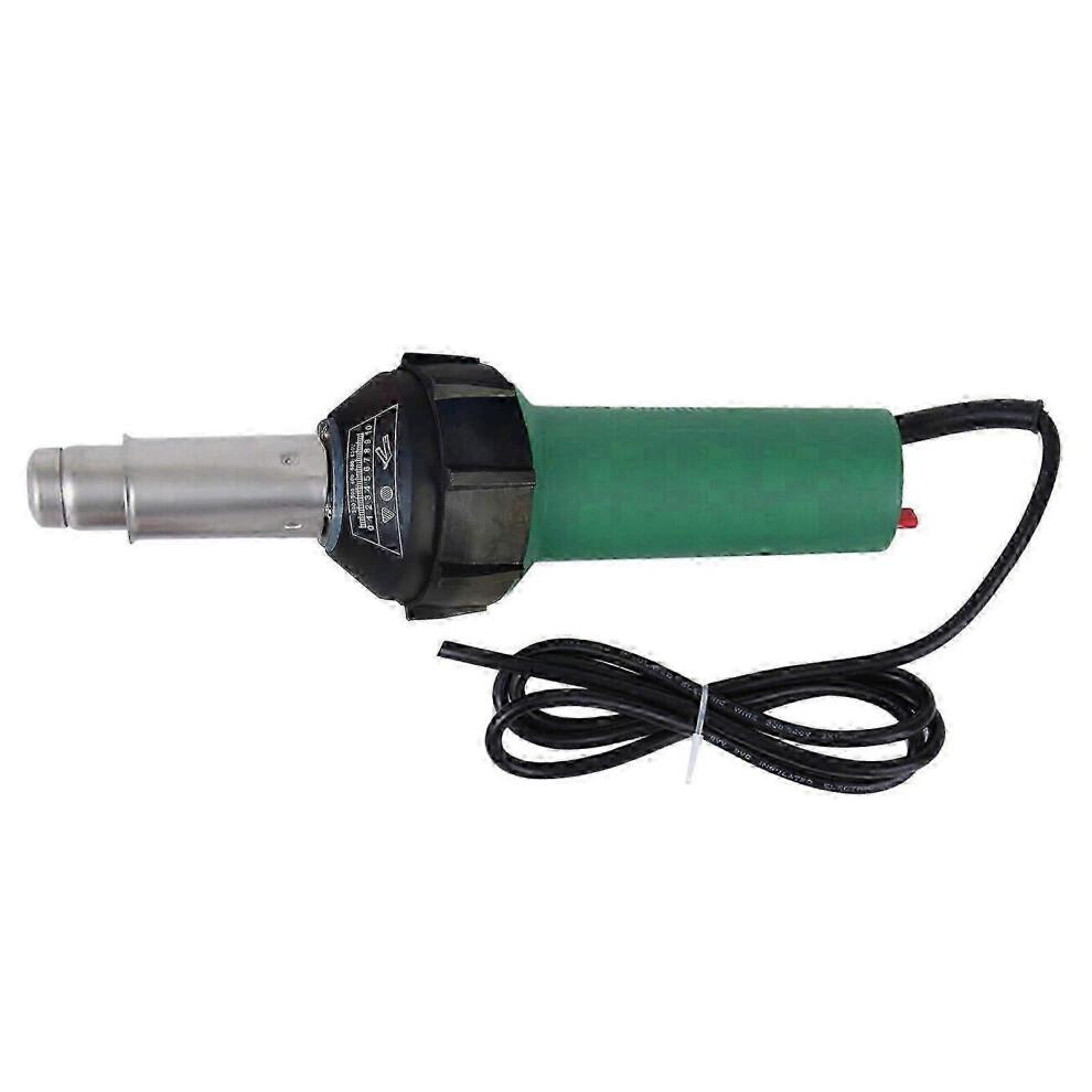 1600W Hot Air Welding Machine Kit Plastics Heat-Welders Tool Set with Welding Speed Nozzle & Roller Rod Plastics Welding Machine