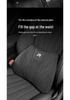 Feifan Car Headrest with Lumbar Support: Memory Foam Neck and Seat Cushion