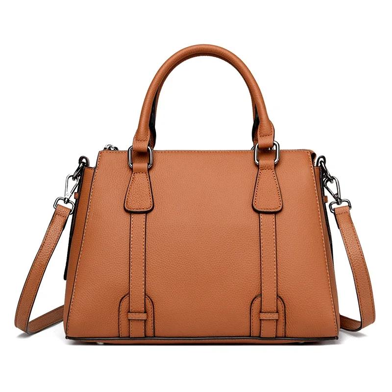 

Large Capacity Leather Bag for Women Genuine Leather Crossbody Shoulder Bags Luxury Bags