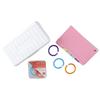 8PCS Rings Flash Card Dividers Storage Box Ruled Notecards Tabbed Index Cards  Learning Note