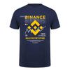 Crypto Binance TShirt Unisex Casual Tees Cotton Short Sleeve Cool Tops Tshirt Streetwear Vintage T Shirts HJ095