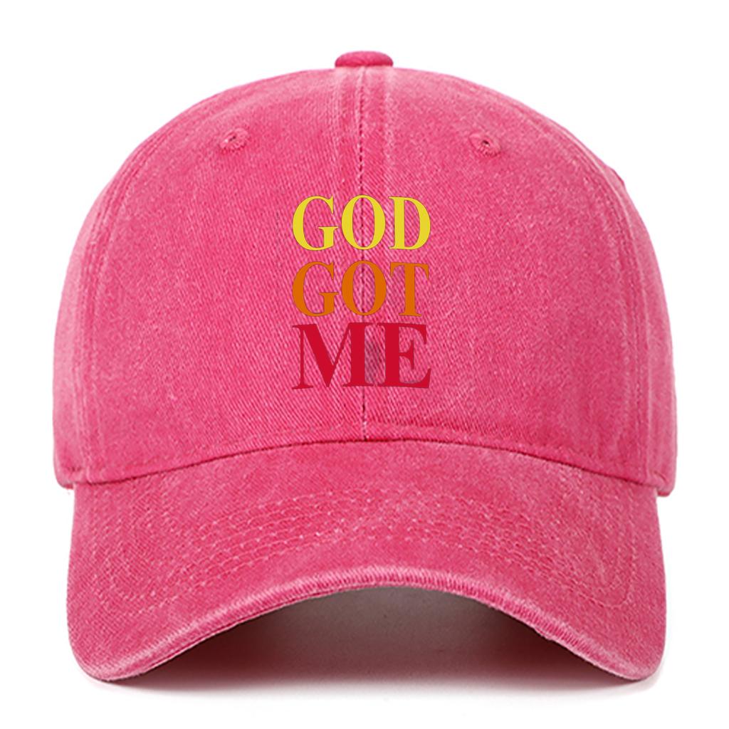 Colorful letter printed baseball cap, street casual sun hat suitable for daily wear, outdoor sports, fishing and sun protection