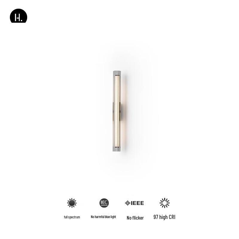 

Modern Minimalist Linear Glass Wall Sconce