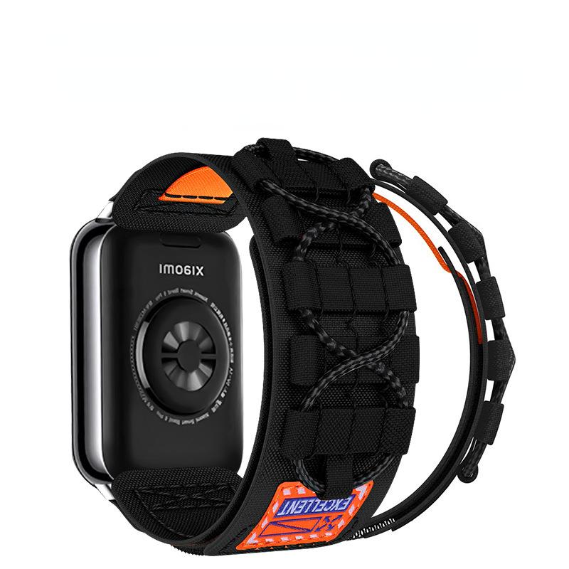 Nylon Loop Strap für Xiaomi Mi 8 Pro/Redmi Uhr 4 Ersatz Armband Geflochtene Sport Gürtel Männer Frauen Armband Quick Release