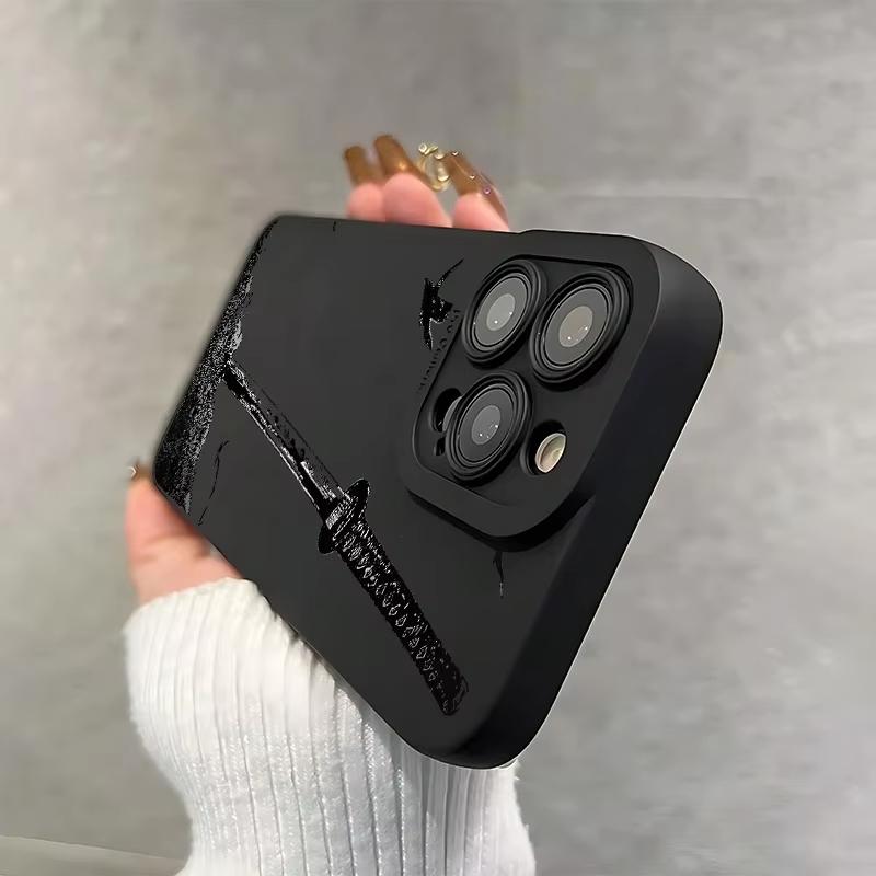 The Sword Creative Pattern Phone Case for Xiaomi Redmi Note 14 13 12 11 Pro Plus 4G 5G 12S 11S 10S 10 9 9S 8 10C 10A Soft Cover