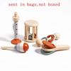 5Pcs Baby Musical Instruments Sensory Rattle Toys Early Educational Baby Musical Toys Montessori Toys Birthday Gifts for Kids