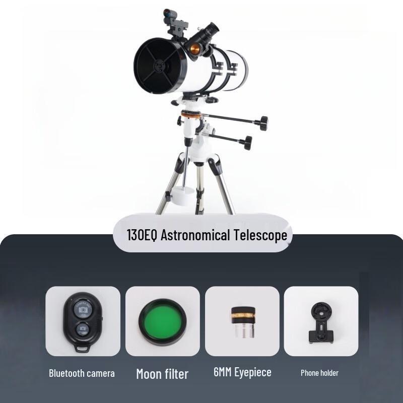 Milin 130EQ Astronomical Refractor Telescope Kit