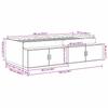 Storage Bed Frame in Grey Sonoma 70 x 190 cm Engineered Wood
