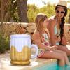 Inflatable beer mug, glass drink, cool party supplies, summer cold beer barrel