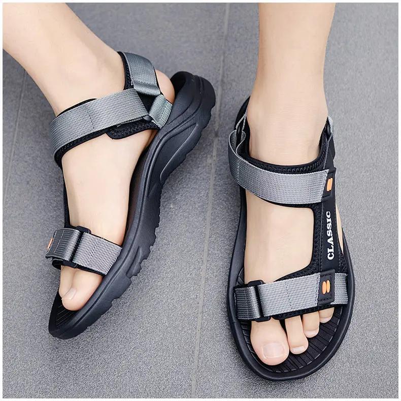 Fashion Men Sandals 2024 New Leisure Beach Holiday Sandals Summer Outdoor Lightweight Comfortable Casual Sandals Sandalias Hombre 39-46