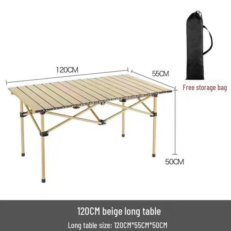 Kasicsong Folding Camping Roll-Up Table