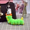 Rainbow Cartoon Keychain PP Cotton Car Key Rings Kawaii Animal Plush Dolls  Christmas Birthday Gift