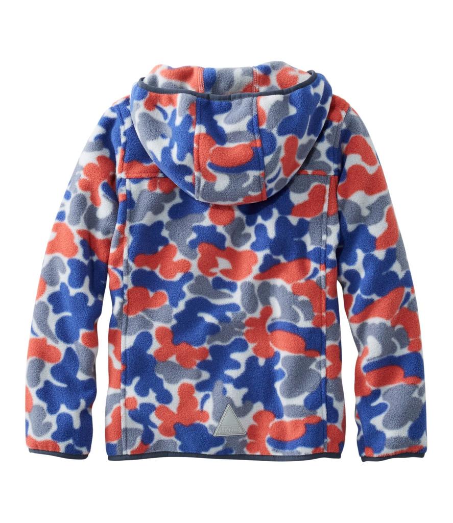 Barn Retro Fjell Klassisk Fleece Trykk Store Barn M Vintage Indigo Kamuflasjetrykk Flerfarget 1000084956 [LLBEEN] Jakke, 10-12