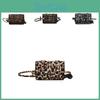 Stylish Black Leopard Print Small Square Bag For Women Perfect For Casual Outfits